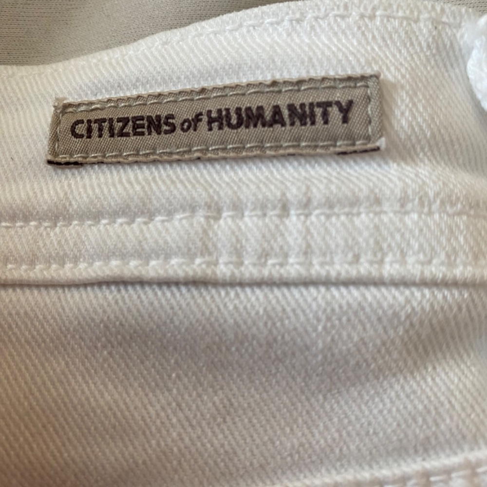 Citizens of Humanity size 27 white jeans - Picture 8 of 10